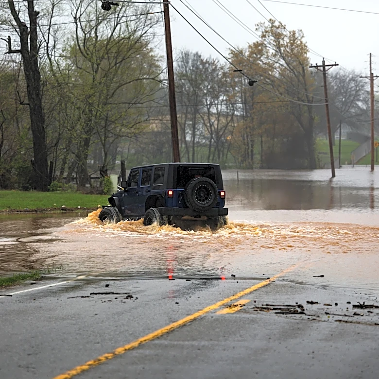 Flash Flooding Hits Kansas City, Water Rescues Underway