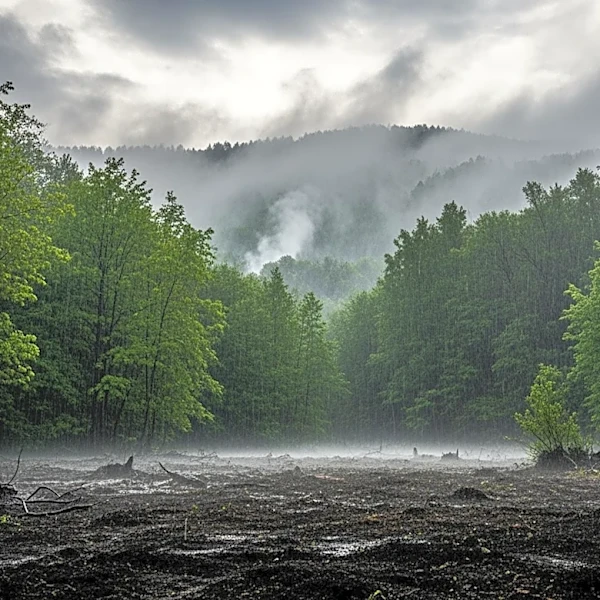 Heavy Rain Slows Georgia Wildfires Amid New Blazes