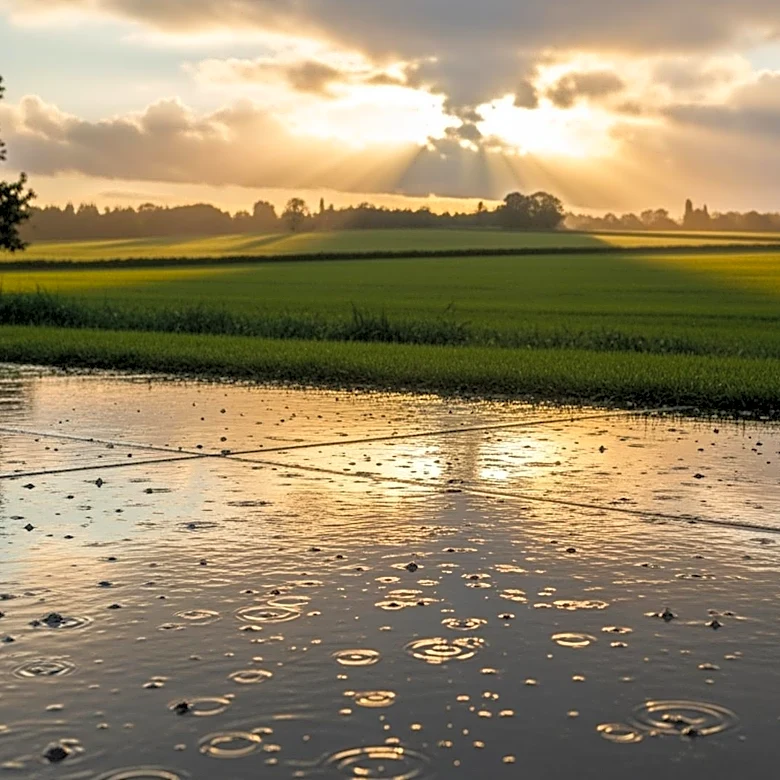 Rain Showers Departing Minnesota, Sunshine Expected Tomorrow