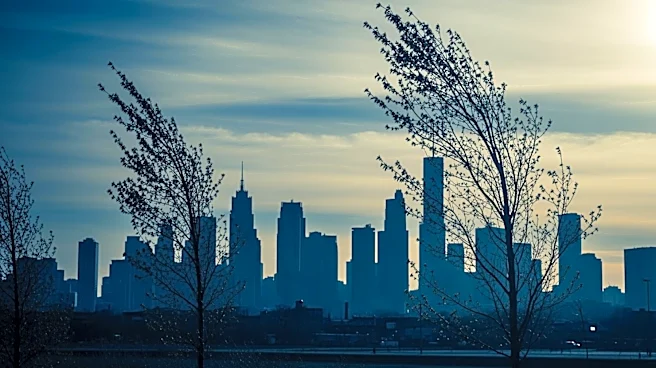 Windy Evening in Detroit with Cooler Air Expected