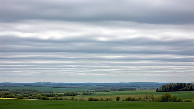 Cloudy Skies and Mild Temperatures in Parsons, Kansas