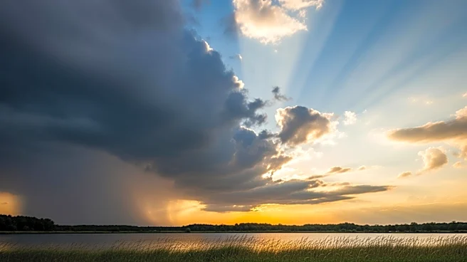 Late Day Storms Expected in Maryland, Followed by Drier Conditions