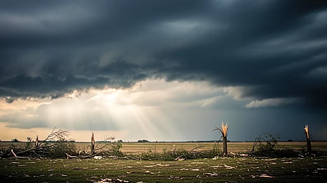 Severe Tornado Causes Damage in Mineral Wells, Texas