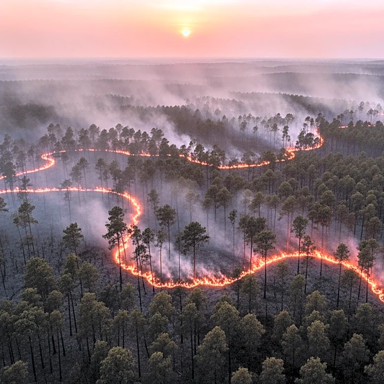 Brush Fire Burns 55 Acres in Ripton, Vermont
