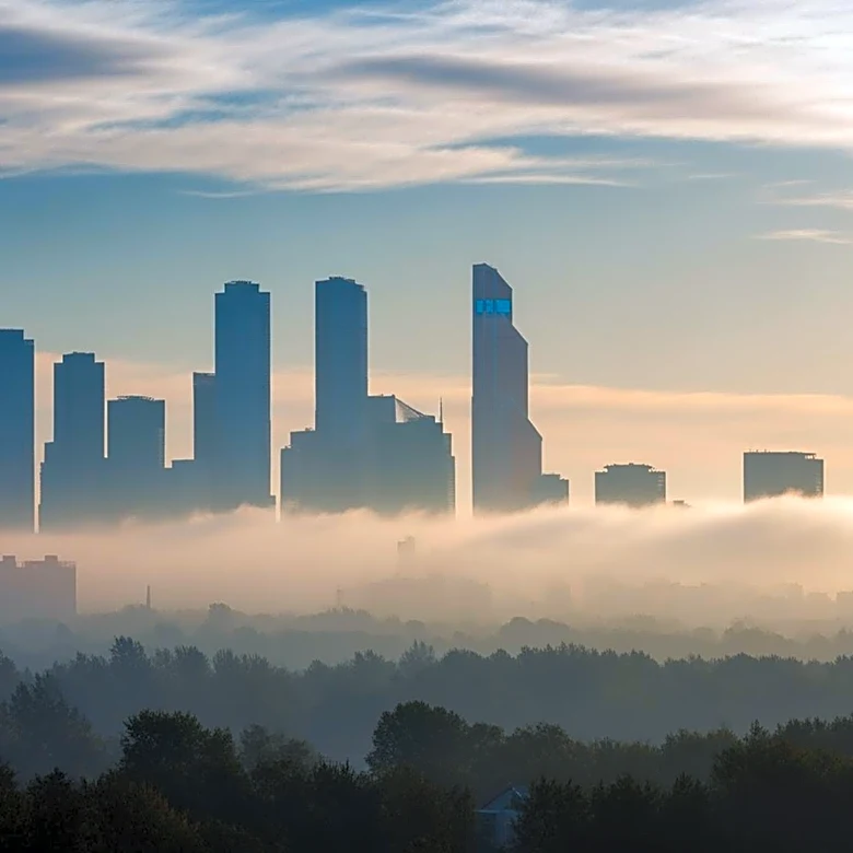 Austin Experiences Misty Morning with New Skyline