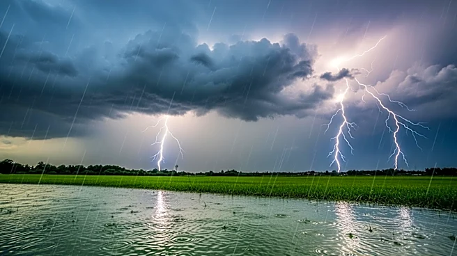 Heavy Rainfall and Thunderstorms Expected in Central Texas and Lower Mississippi Valley