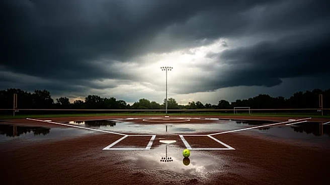 Austin Softball Game Delayed Due to Storms