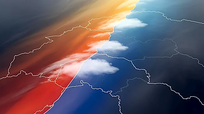 Frontal Boundary Setup Brings Rain to Midwest
