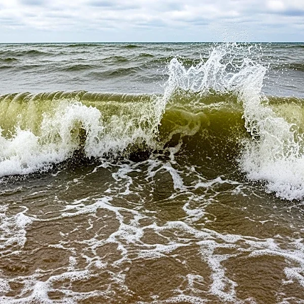 Lake Michigan Beach Advisories Issued Due to High Waves and Rip Currents