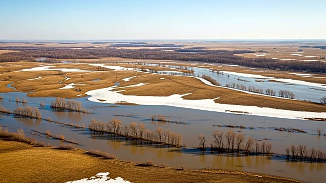 Rapid Snowmelt Causes Flooding in Prairie Regions