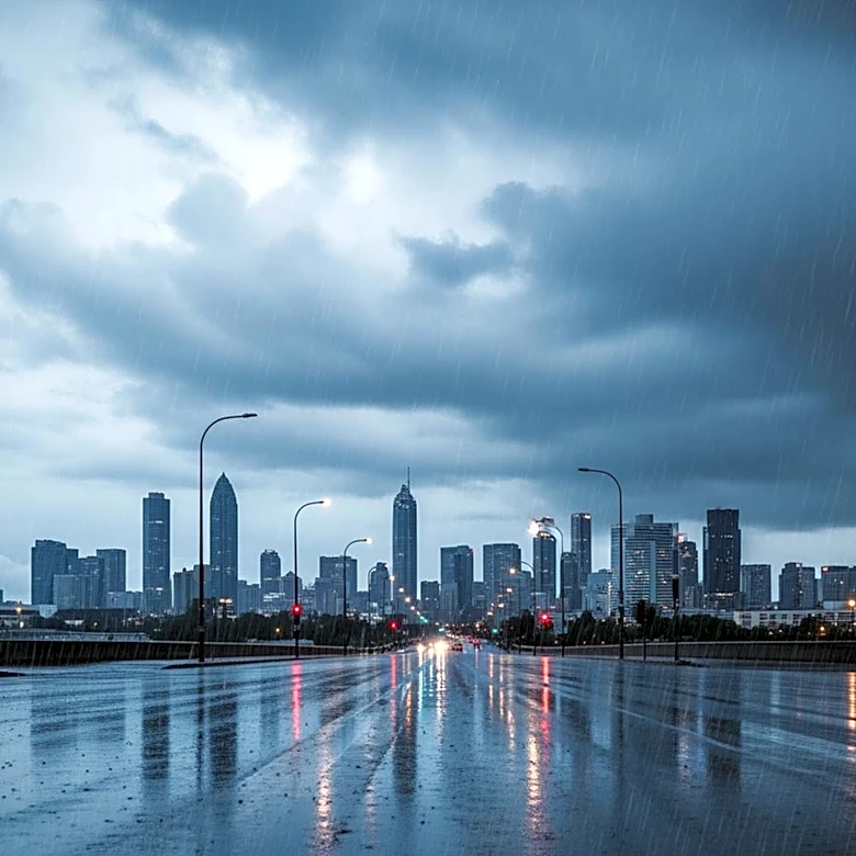 Detroit Experiences Cooling Temperatures with Rain Expected