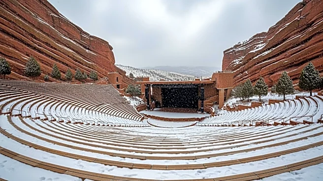 Snowfall Challenges at Red Rocks Amphitheatre Ahead of Concert