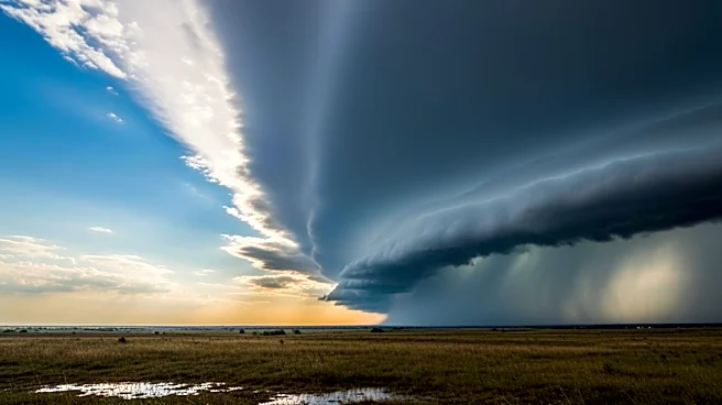 Frontal Boundary Setup Brings Rain to Texas