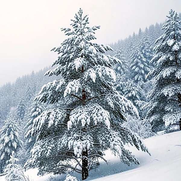 Persistent Snowfall Continues in Estes Park, Colorado