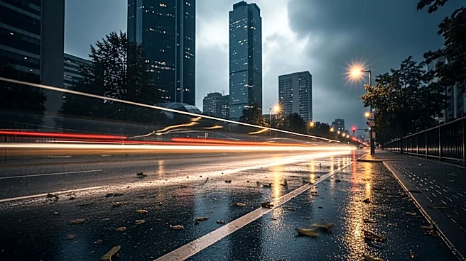 New York City Faces Heavy Rain and Wind Impacting Traffic