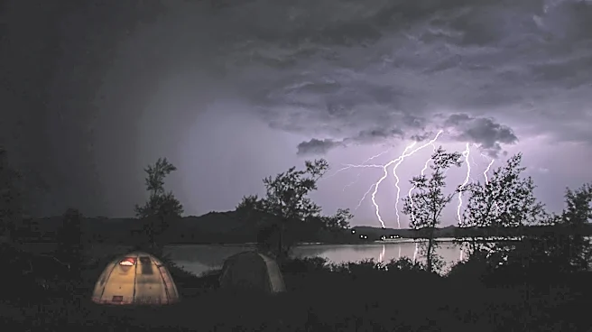 Weather Considerations for Camping Trips: Unpredictable Conditions in Wilderness