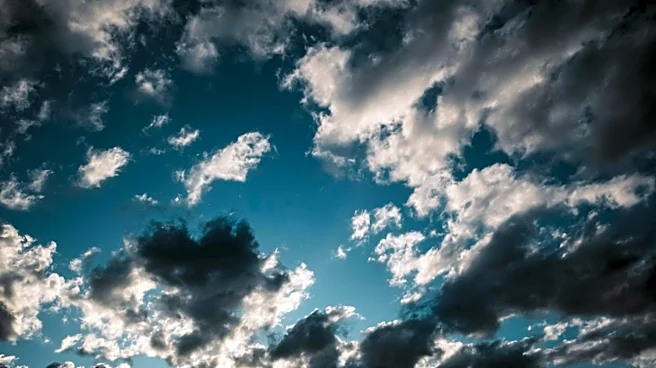 Evening Weather Update: Scattered Sprinkles and Partly Cloudy Skies