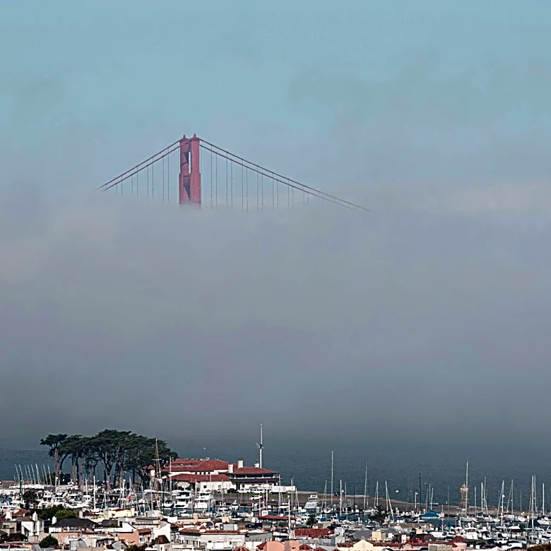 San Francisco: Visibility Alerts Issued for Fog, Smoke, and Haze