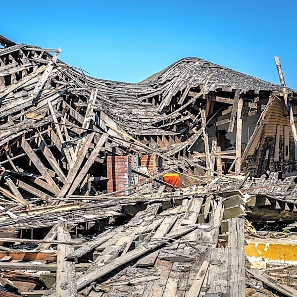 Powerful Winds Damage Daycare Center Roof in Barry County, Michigan