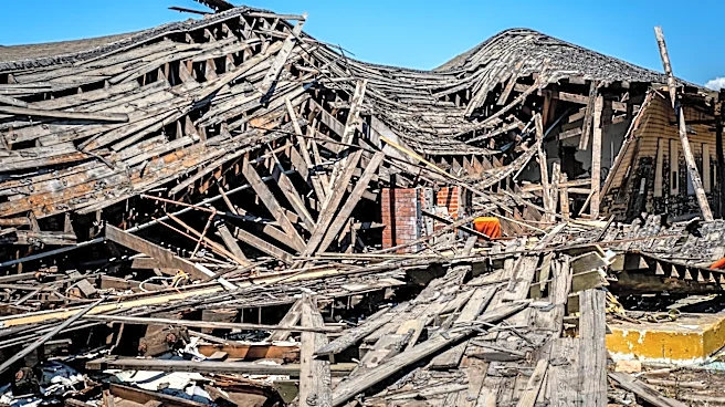 Powerful Winds Damage Daycare Center Roof in Barry County, Michigan