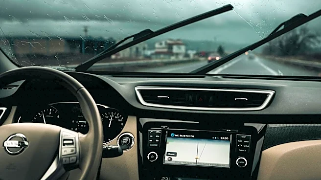 Heavy Rain Challenges Tesla Wiper Functionality During Thunderstorm
