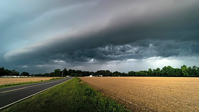 Strong Thunderstorms and Cooler Temperatures for Columbus, Ohio