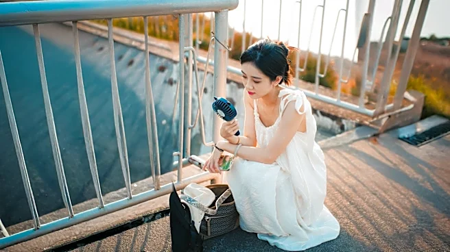 Portable Neck Fan Offers Relief Amid Summer Heat