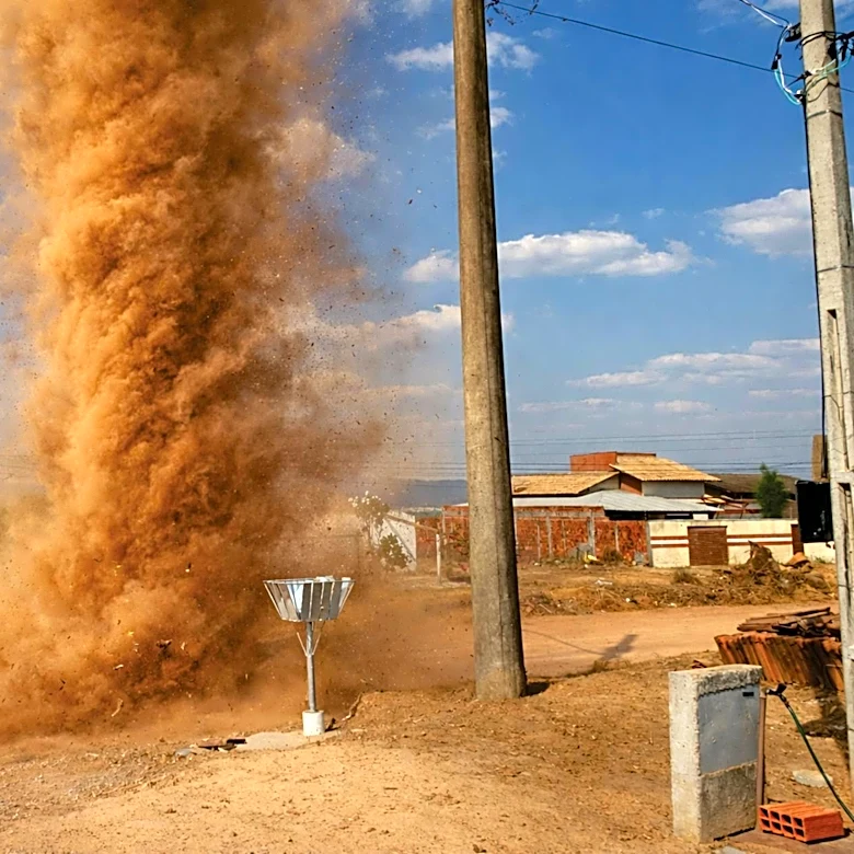 Dust Storm Engulfs Albuquerque, New Mexico, Captured on Video
