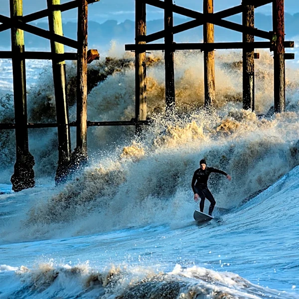 Pacifica Pier Closed Due to Structural Cracks Amid Rising Sea Levels