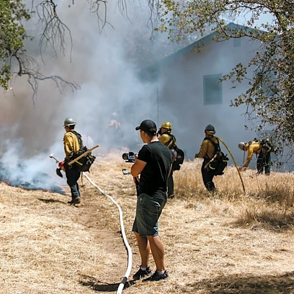 Team Rubicon Works to Reduce Wildfire Risk in Big Bear, California