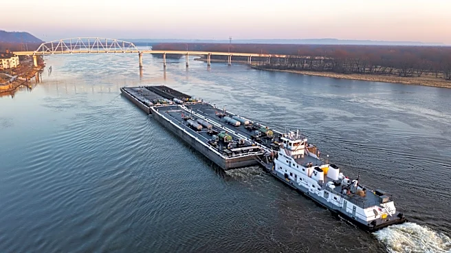 Mississippi River Freight Operations Face Challenges Amid Weather Variability