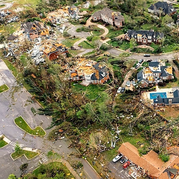 Wind Damage Impacts Multiple Homes in Beaufort County
