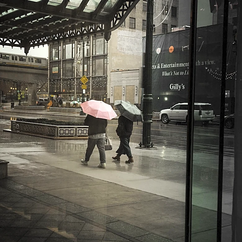 Morning Rain Followed by Afternoon Sun in Detroit