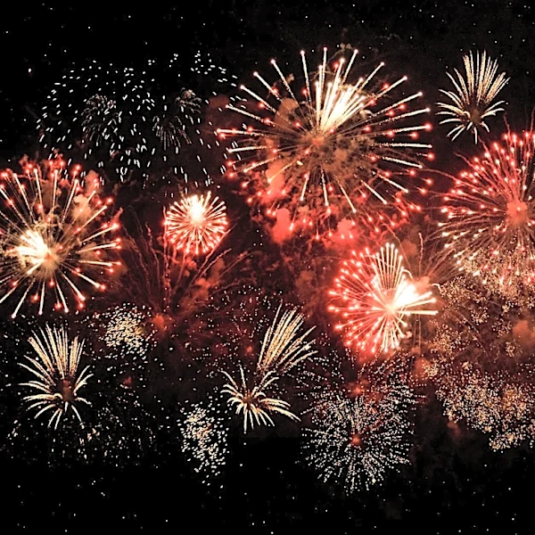 Macy's Fireworks Show Coincides with Storms in New York