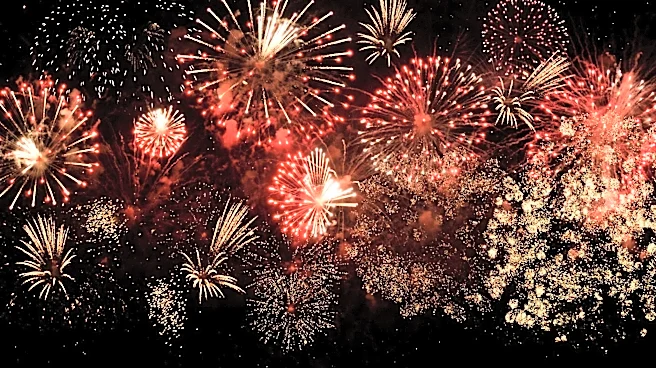 Macy's Fireworks Show Coincides with Storms in New York