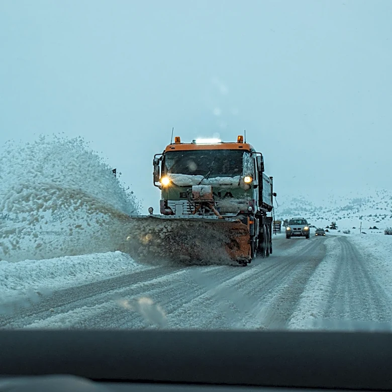 July Snowfall and Refreeze Create Hazards on Alaska's Dalton Highway