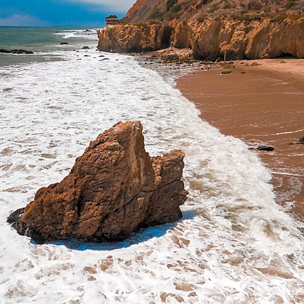 Severe Coastal Erosion Forces Closures at Malibu's Point Dume Beach