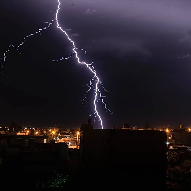 Microburst Snaps Power Poles in Greeley, Colorado