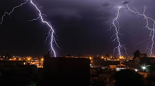 Microburst Snaps Power Poles in Greeley, Colorado
