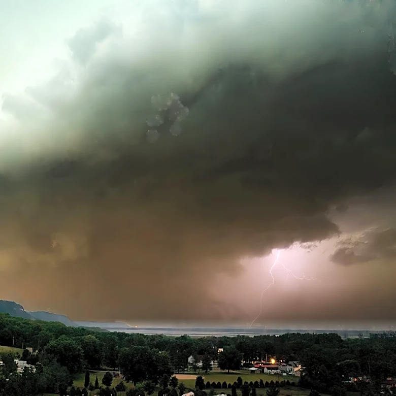 Severe Thunderstorm Risks and Heat Wave Impact Midwest and Western U.S.