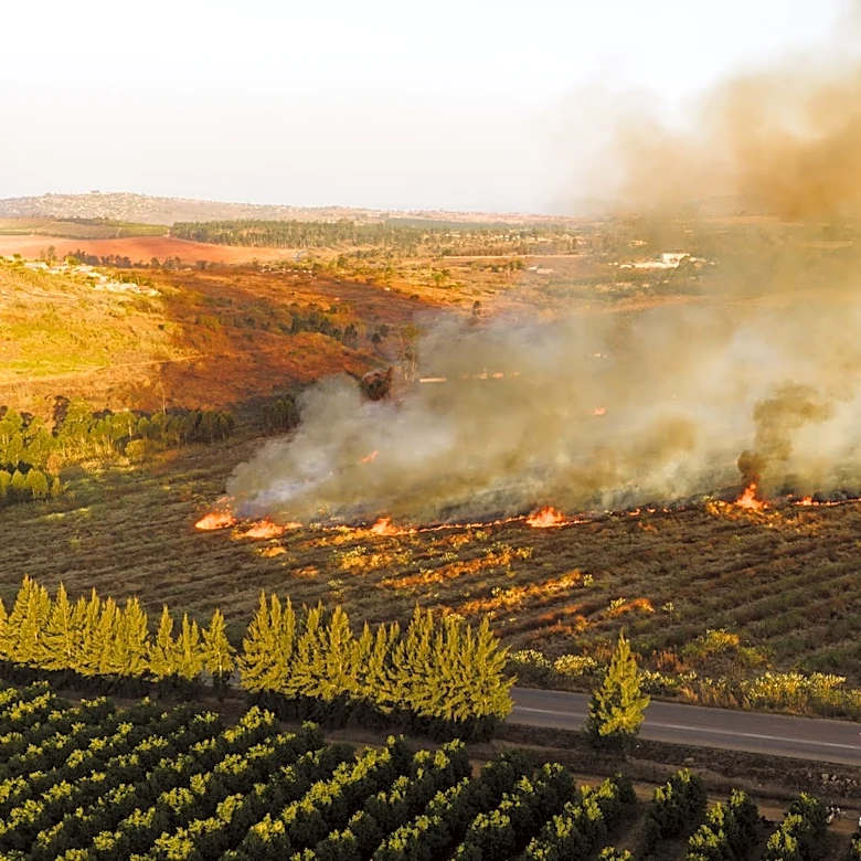 Nearly 100 Large Wildfires Strain U.S. Firefighting Resources