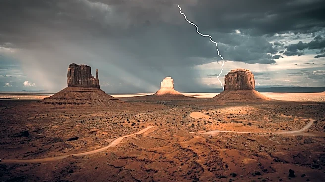 Dust Advisory Issued for Las Vegas Valley Amid Arizona Thunderstorms