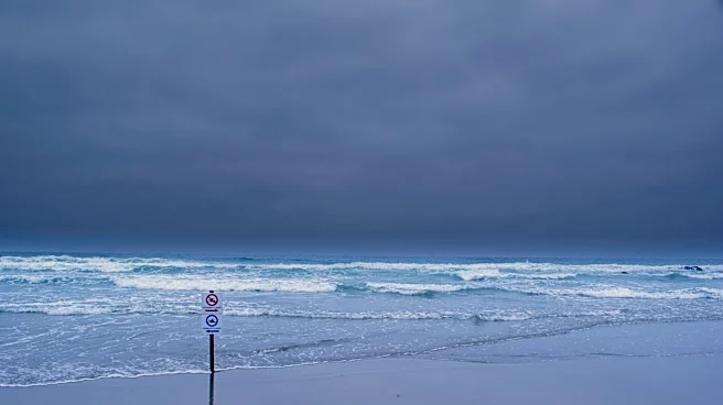 High Surf and Erosion Uncover Decades-Old Infrastructure in Newport Beach