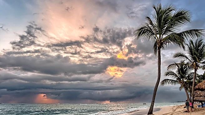 Tropical Storm Dolly Approaches Leeward Islands and U.S. Coastline