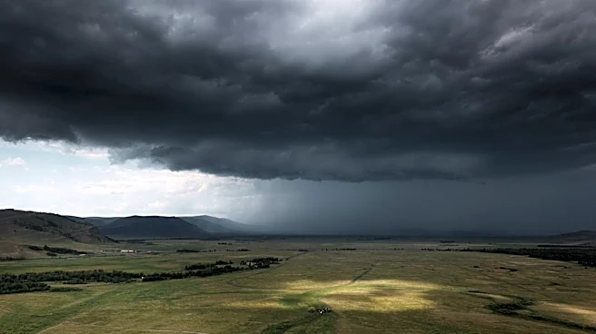 Severe Microburst Causes Damage in Star Valley, Wyoming