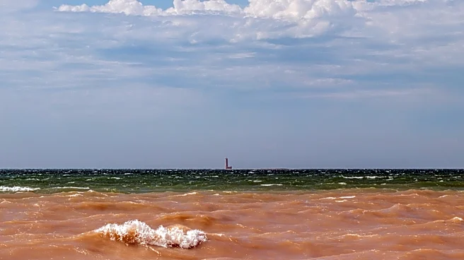 Lake Erie and Lake Ontario Experience Showers and Thunderstorms with Mild Winds