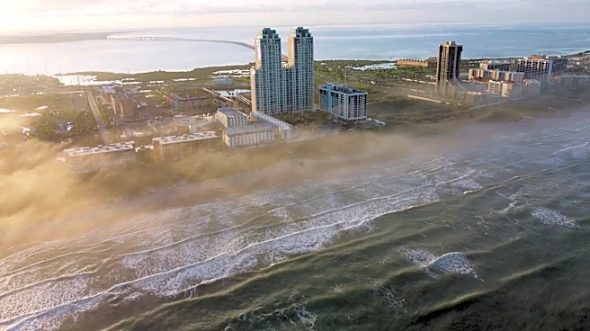 Tropical Low in Gulf of Mexico Approaches Texas Coast