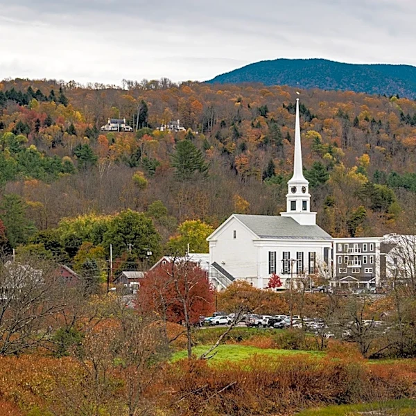 Fair Air Quality Forecast for Vermont Fall Foliage, Stowe