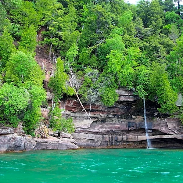 Mild Summer Weather at Pictured Rocks National Lakeshore