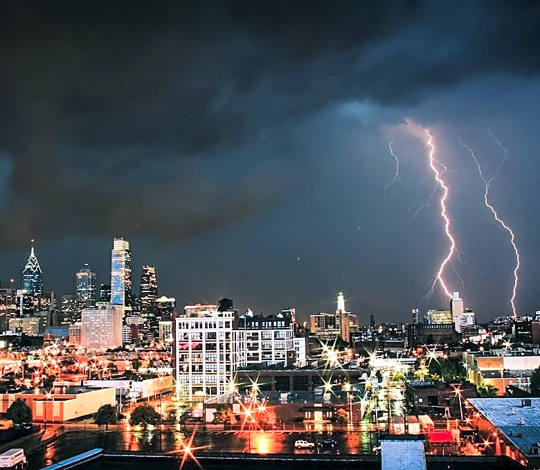 Severe storms and heat advisory impact Philadelphia region